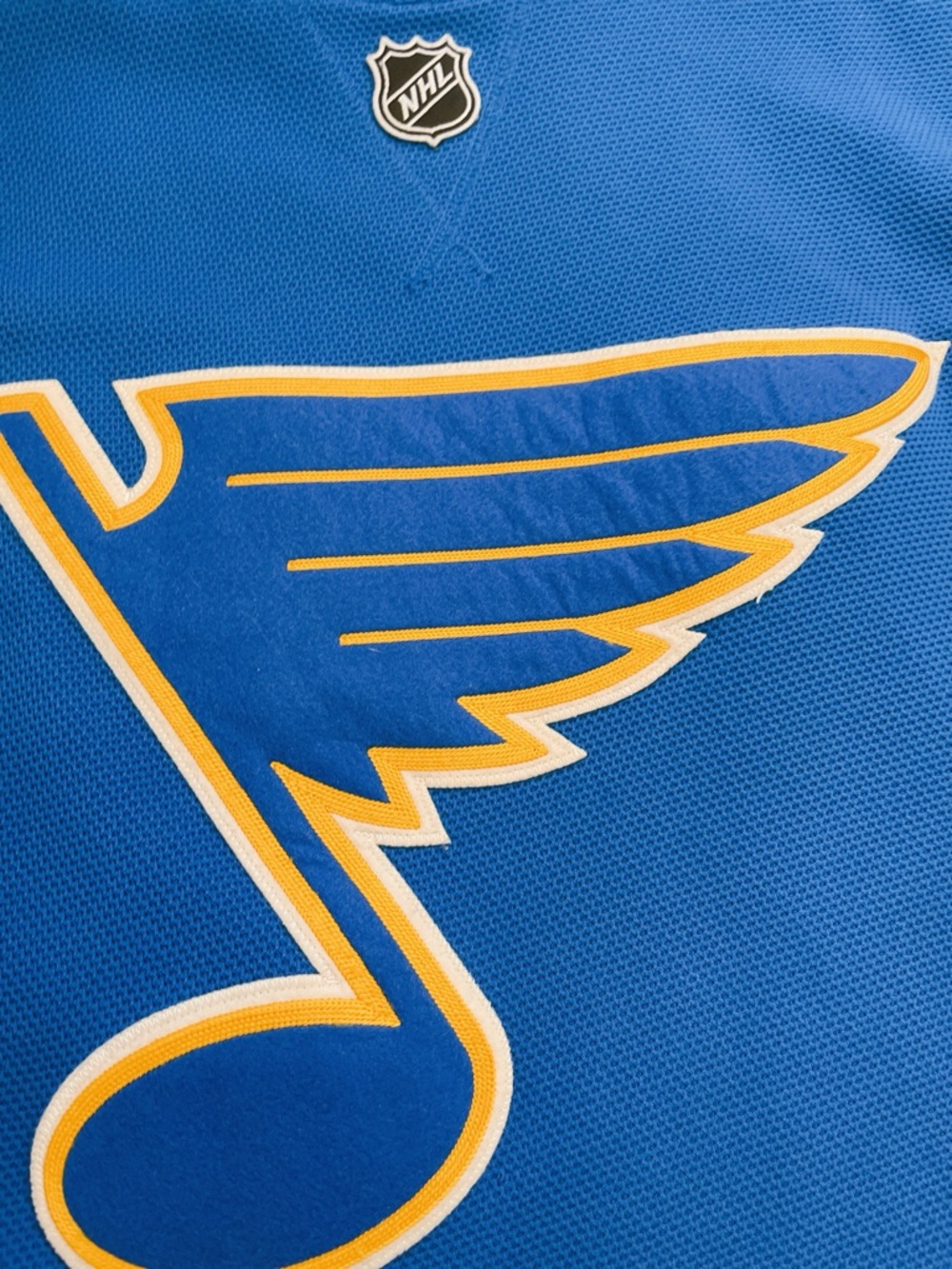 Men's St. Louis Blues Reebok Winter Classic Premier Blank Jersey - Picture 3 of 8